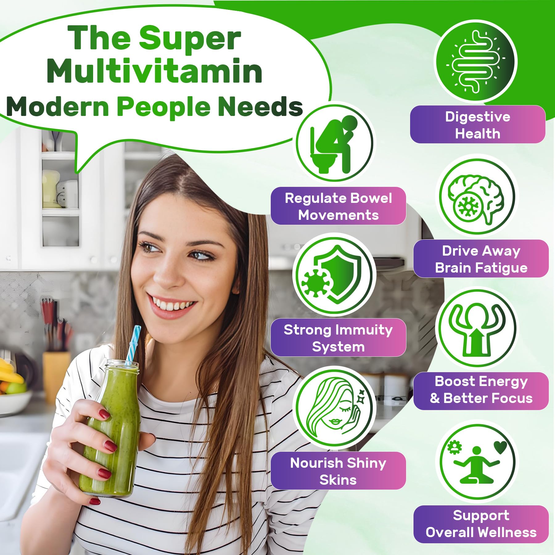 Foto 7 pulgar | Suplemento Nextdia Super Greens Gomies 120 Unidades - Venta Internacional.