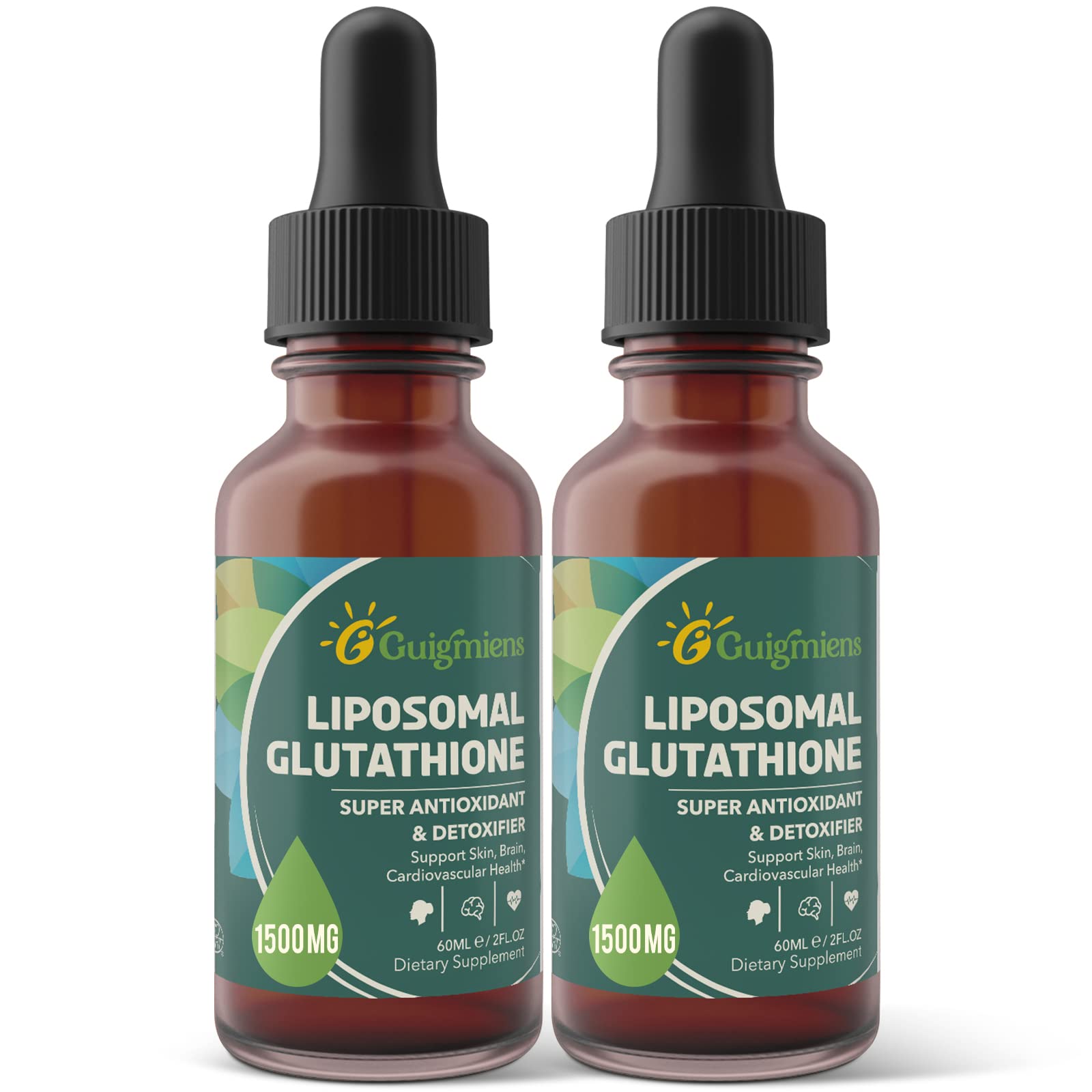 Foto 2 pulgar | Suplemento De Glutatión Liposomal De Guigmiens 1500 Mg 120 Ml - Venta Internacional.