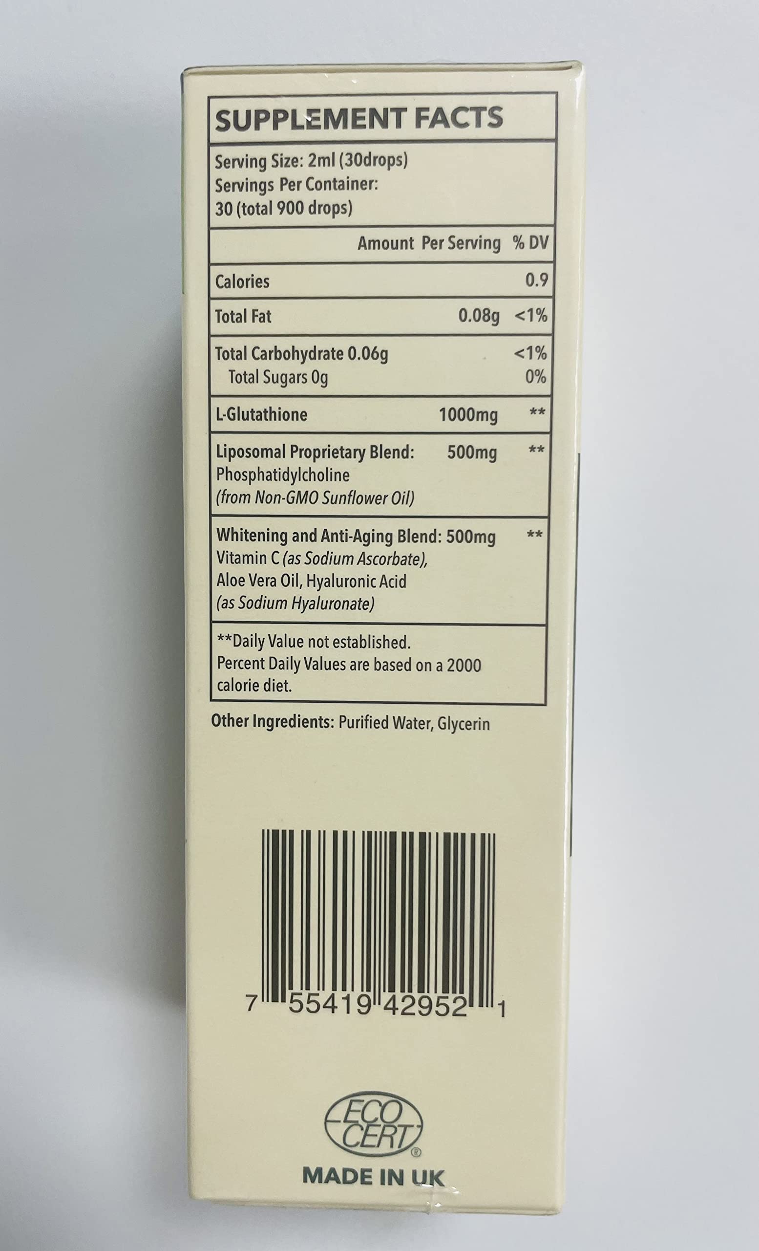 Foto 8 pulgar | Suplemento De Glutatión Liposomal De Guigmiens 1500 Mg 120 Ml - Venta Internacional.