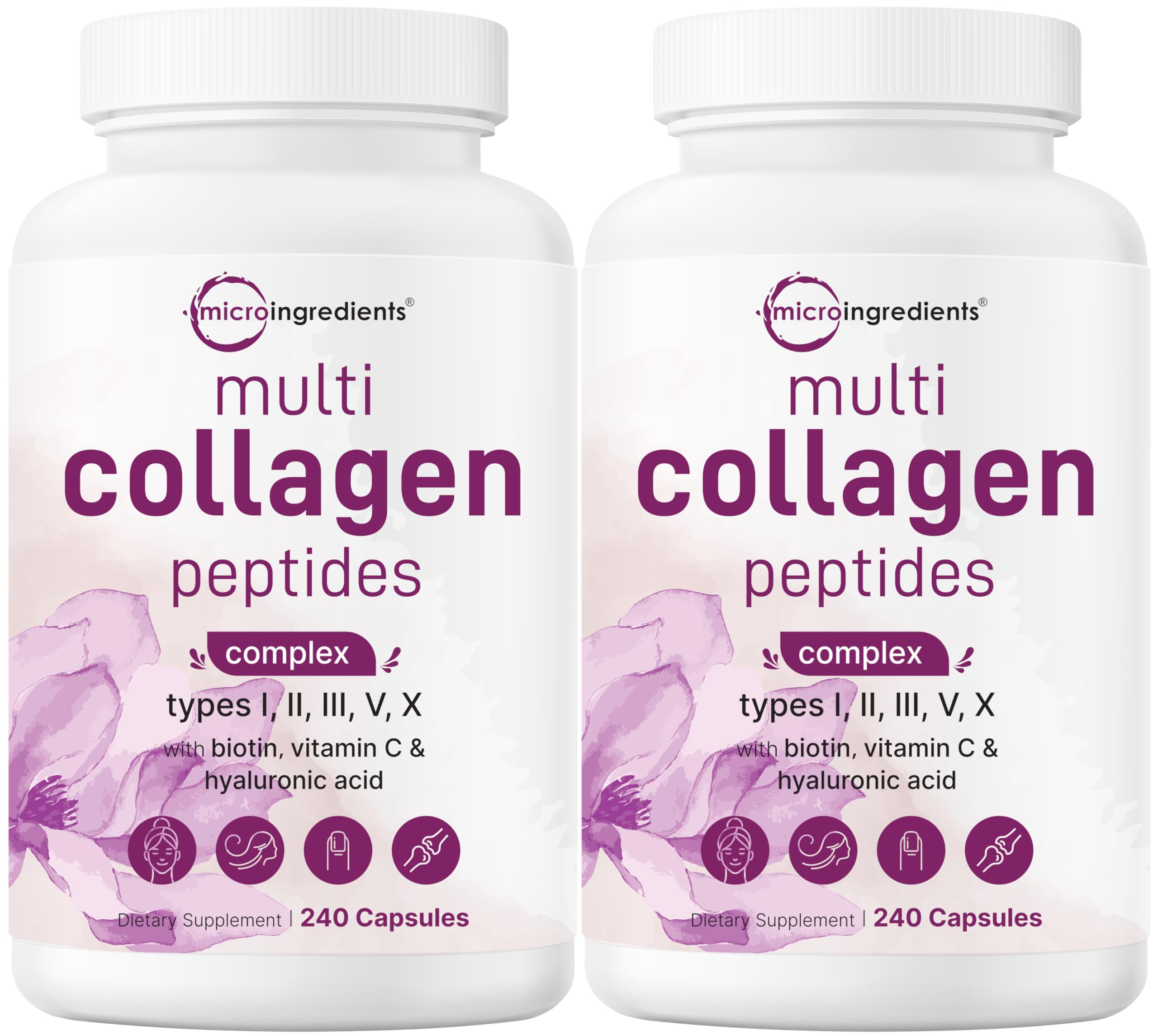 Foto 2 pulgar | Píldoras De Colágeno Con Microingredientes  480 Cápsulas  Tipo I  Ii  Iii  V  X - Venta Internacional.