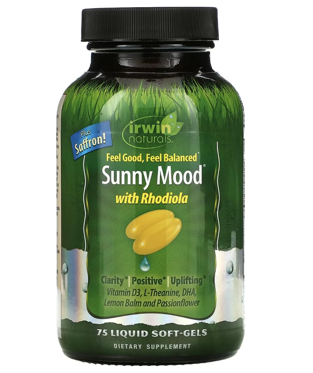 Foto 1 | Suplemento Irwin Naturals Sunny Mood Mood Stress Support 75 Cápsulas Blandas - Venta Internacional
