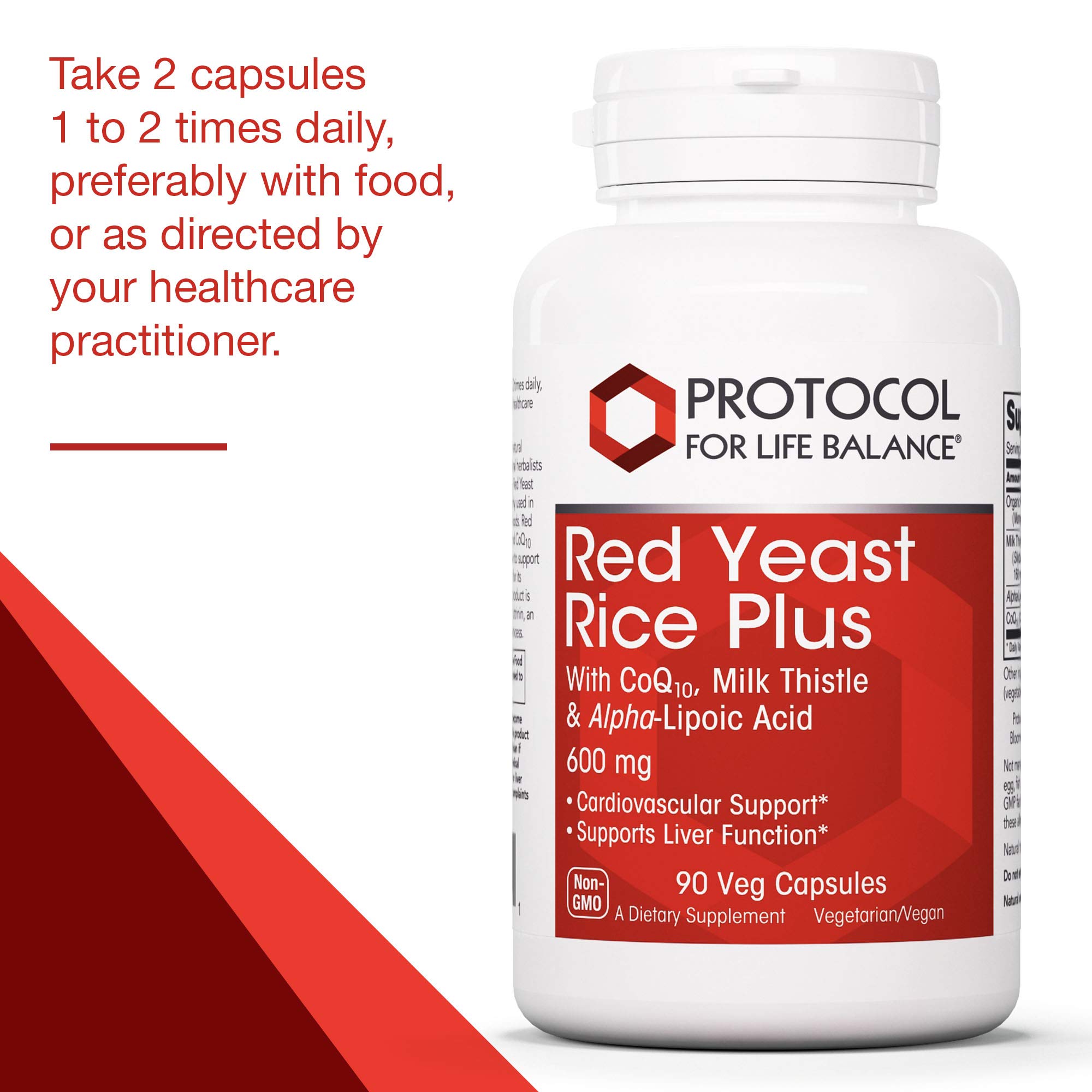 Foto 5 pulgar | Suplemento Protocol for Life Balance Arroz de Levadura Roja Plus 90 Cápsulas - Venta Internacional
