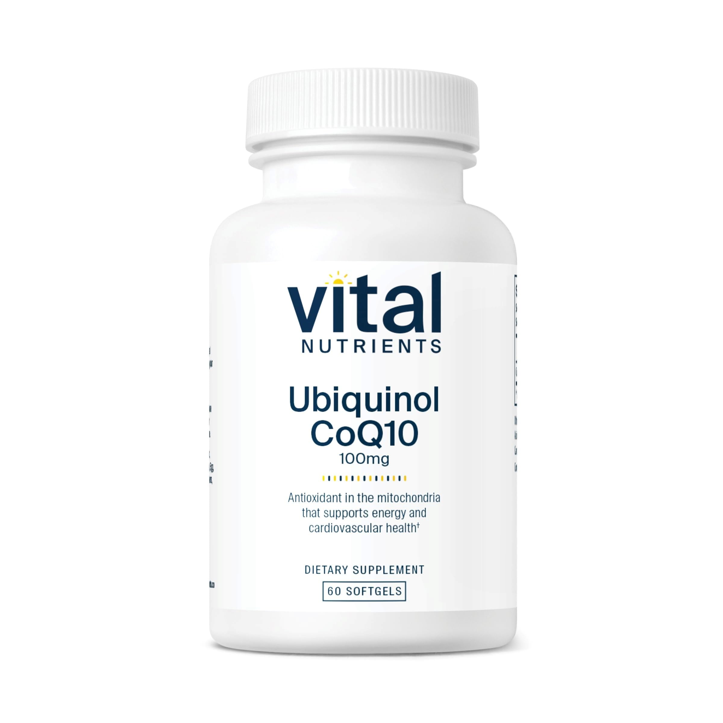 Foto 2 pulgar | Suplemento Alimenticio Vital Nutrients Ubiquinol 60 Cápsulas  - Venta Internacional