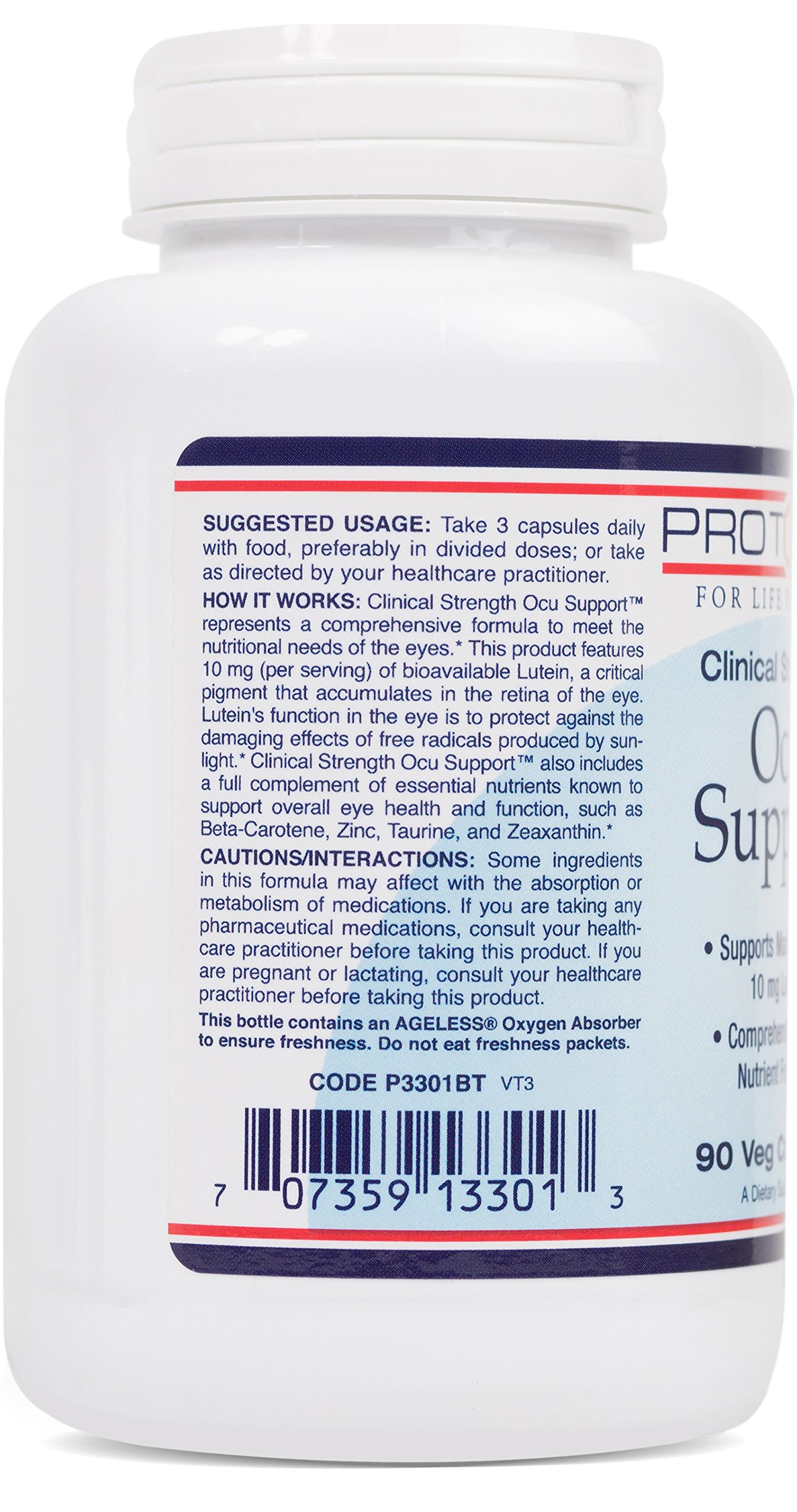 Foto 6 pulgar | Suplementos Protocol for Life Balance Ocu Support 90 Cápsulas - Venta Internacional