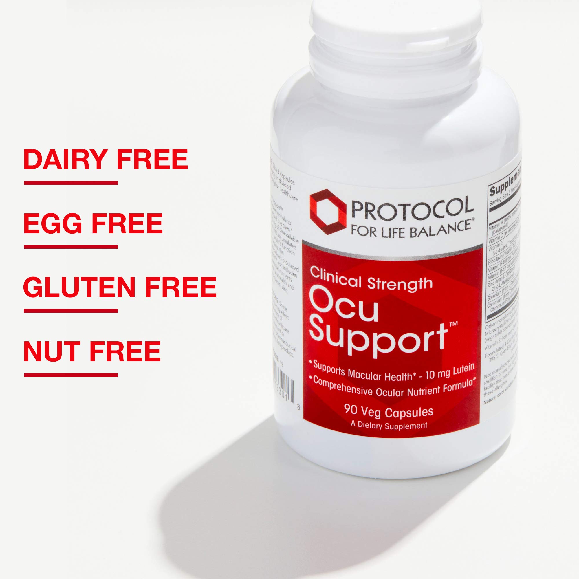 Foto 6 | Suplementos Protocol for Life Balance Ocu Support 90 Cápsulas - Venta Internacional
