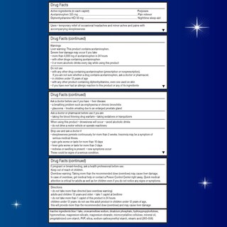 Foto 2 | Capplets Unisom Pm Pain Nighttime Sleep-aid + Analgésico - Venta Internacional.