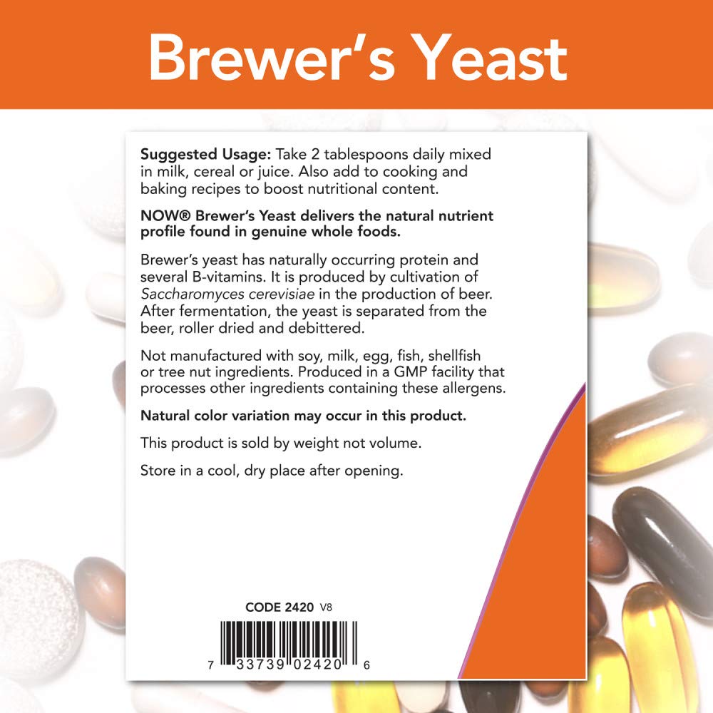 Foto 3 | Brewer's Yeast Now Foods 2 Kg (paquete De 2) - Venta Internacional.