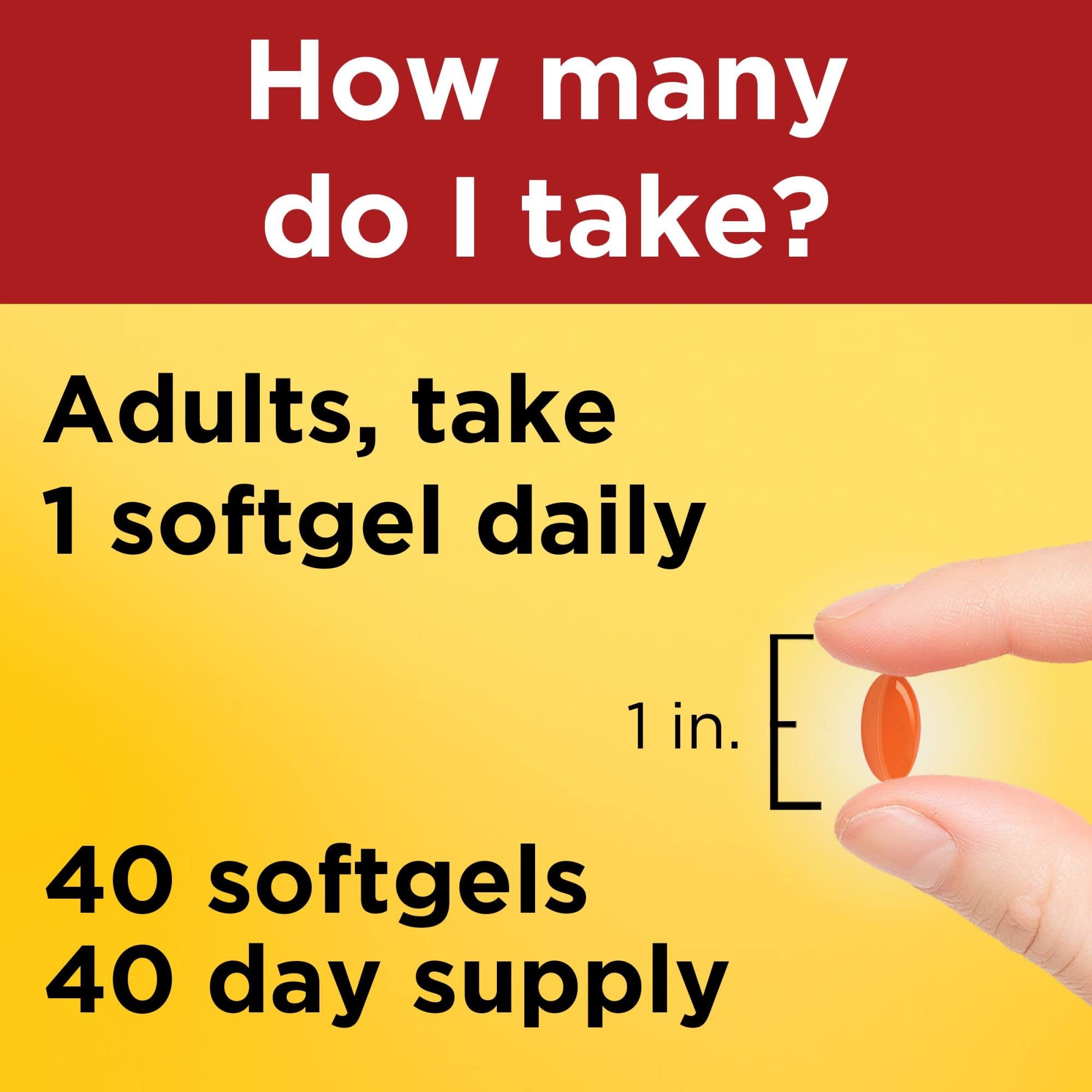Foto 5 pulgar | Suplemento Nature Made De Coq10 De 200 Mg Para La Salud Del Corazón  40 Cápsulas Blandas - Venta Internacional.