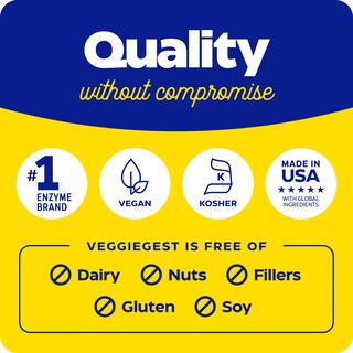 Foto 7 | Enzimas Digestivas Enzymedica VeggieGest 60 cápsulas - Venta Internacional