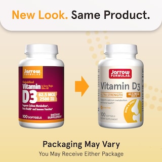 Foto 2 | Suplemento de Vitamina D3 Jarrow Formulas 62.5 mcg - Venta Internacional