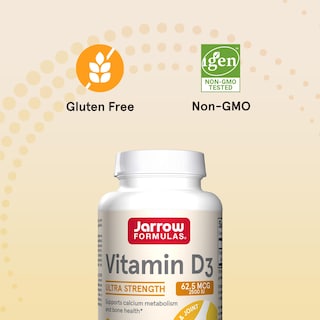 Foto 5 | Suplemento de Vitamina D3 Jarrow Formulas 62.5 mcg - Venta Internacional