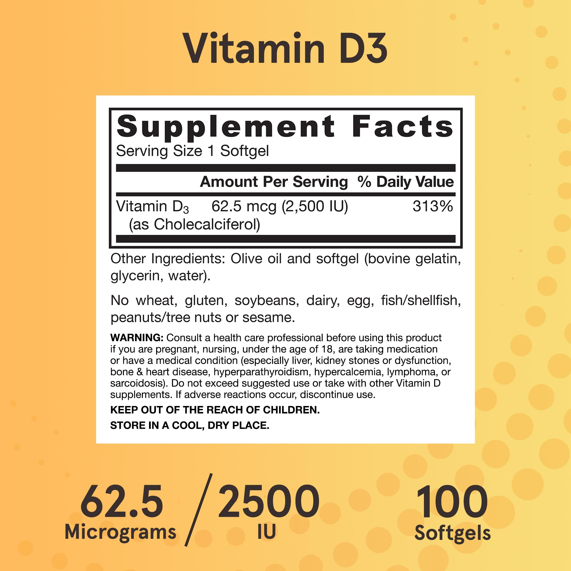 Foto 7 pulgar | Suplemento de Vitamina D3 Jarrow Formulas 62.5 mcg - Venta Internacional