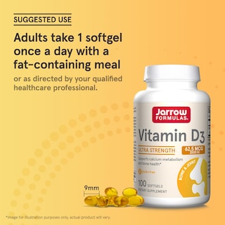 Foto 7 | Suplemento de Vitamina D3 Jarrow Formulas 62.5 mcg - Venta Internacional