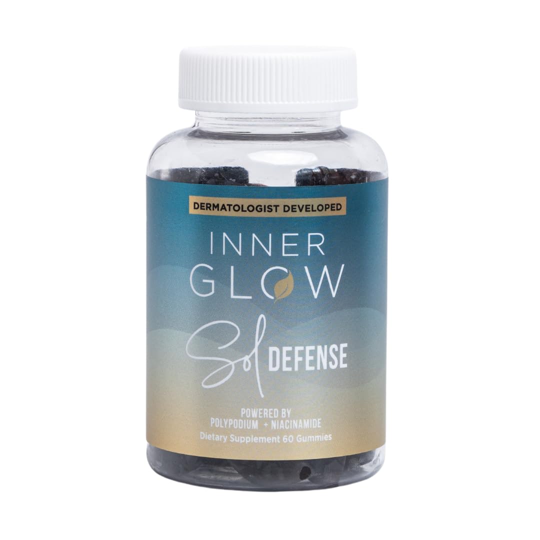 Foto 2 pulgar | Suplemento Inner Glow Sol Defense Gummies Skin Resilience - Venta Internacional.