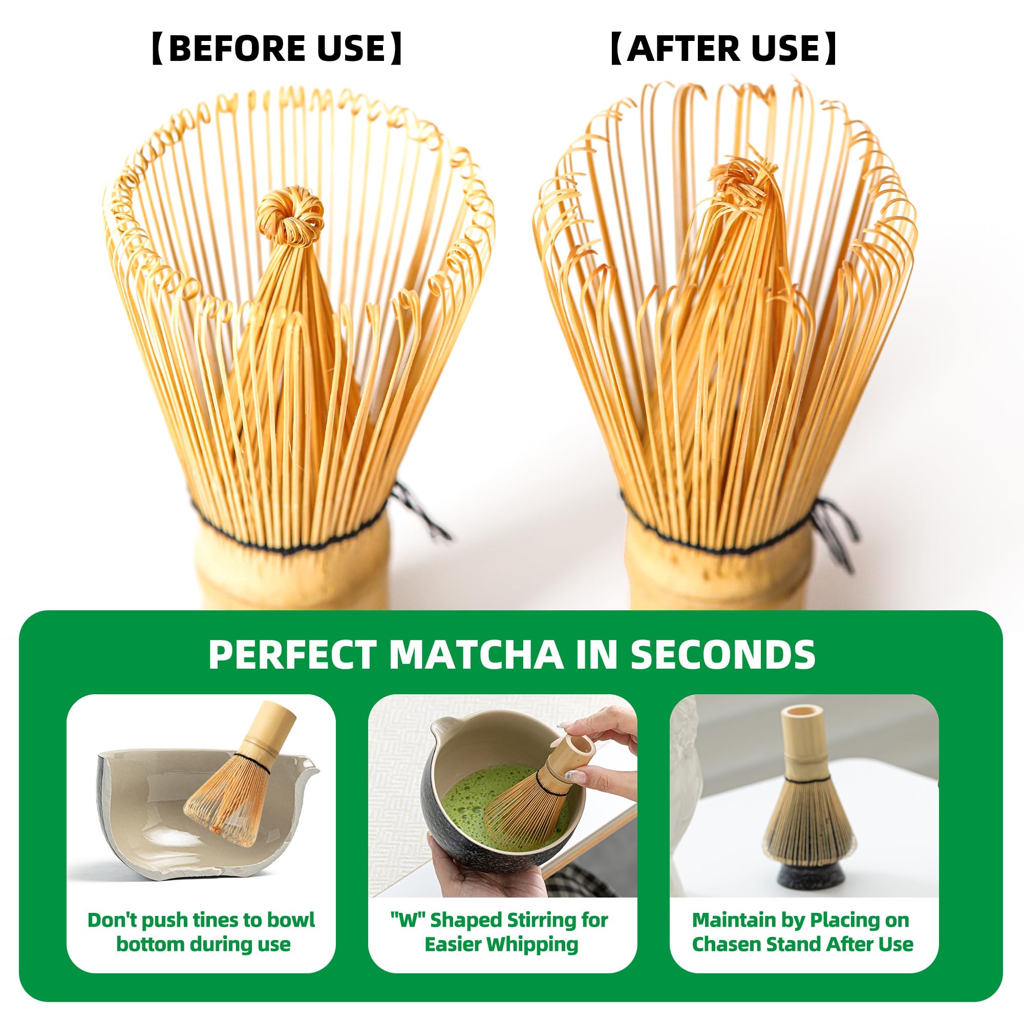 Foto 7 | Accesorio Para Ceremonia De Matcha Teanagoo Ma-01 Con Batidor Y Cuchara - Venta Internacional.