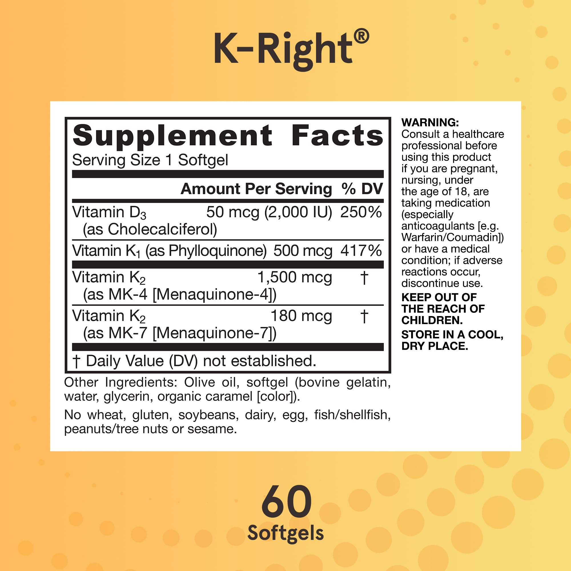 Foto 7 pulgar | Complejo de Vitamina K K-right Jarrow Formulas - Venta Internacional