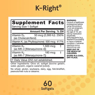 Foto 6 | Complejo de Vitamina K K-right Jarrow Formulas - Venta Internacional