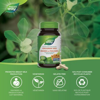 Foto 3 | Suplemento Nature's Way con Semillas de Fenogreco 100 Cápsulas - Venta Internacional