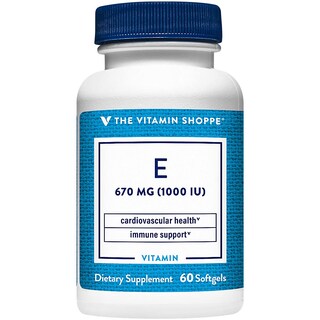 Foto 2 | Vitamina E The Vitamin Shoppe 60 Tabletas-Venta Internacional