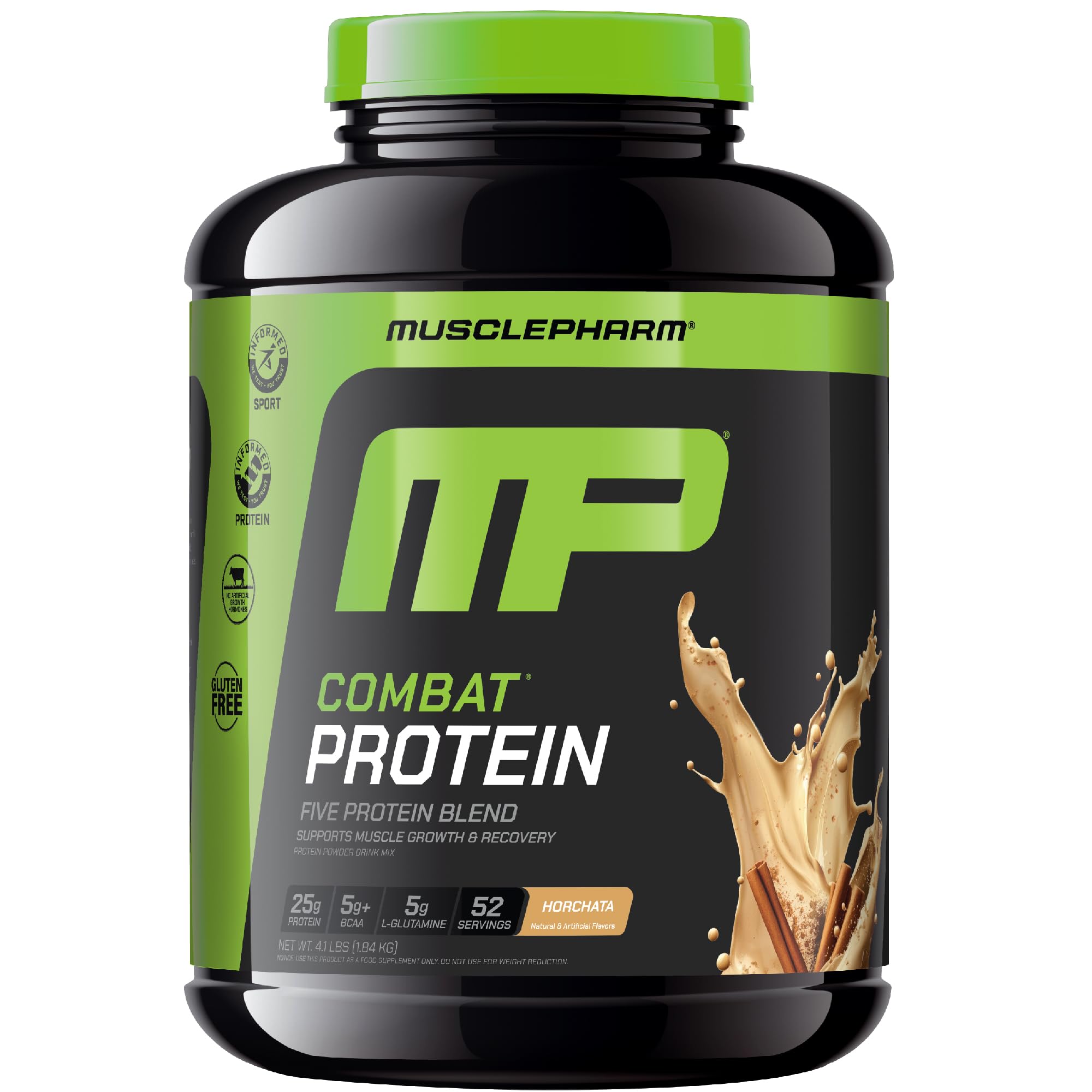 Foto 2 pulgar | Proteína en Polvo Muscle Pharm Combat Sabor Horchata 1.8 kg - Venta Internacional