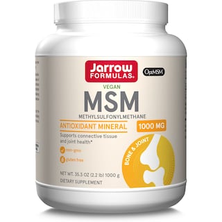 Foto 1 | Suplemento Jarrow Formulas Msm en Polvo 1000 mg 1 kg - Venta Internacional
