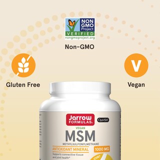 Foto 5 | Suplemento Jarrow Formulas Msm en Polvo 1000 mg 1 kg - Venta Internacional