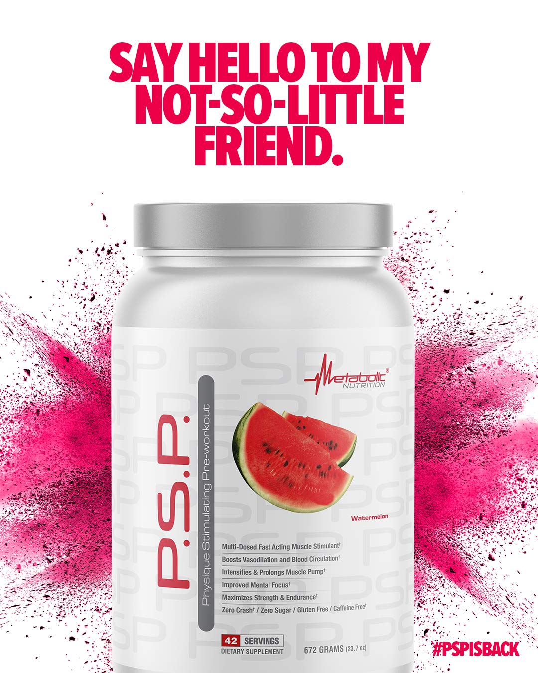Foto 5 pulgar | P.s.p. Metabolic Nutrition 672 g-Venta Internacional