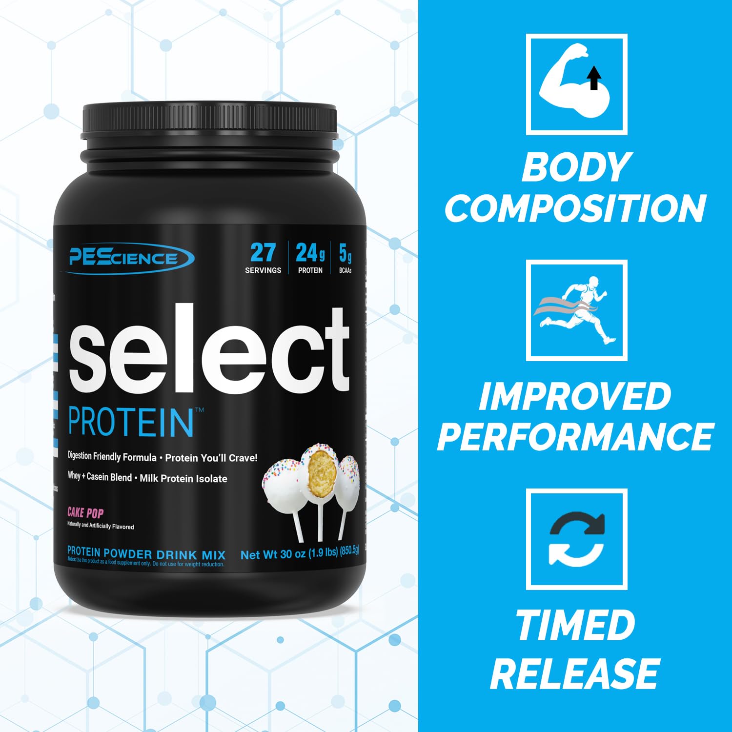 Foto 7 pulgar | Proteína Select Pesscience 850.5 g-Venta Internacional