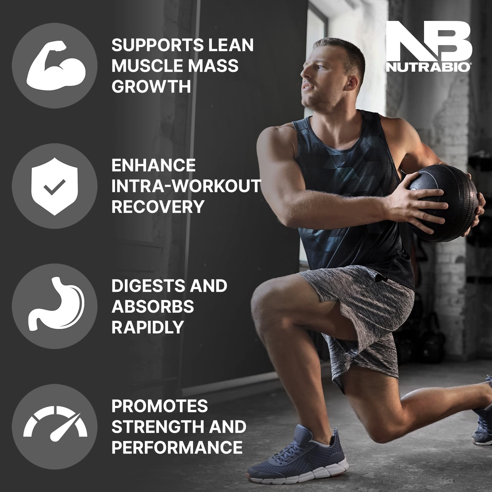Foto 4 | Intra Blast Nutrabio 683 g-Venta Internacional