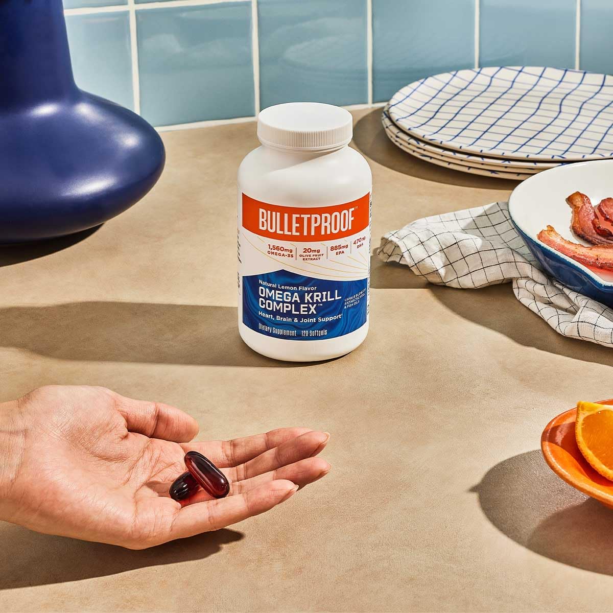 Foto 4 pulgar | Suplemento Bulletproof Omega Krill Complex 120 Cápsulas Blandas - Venta Internacional