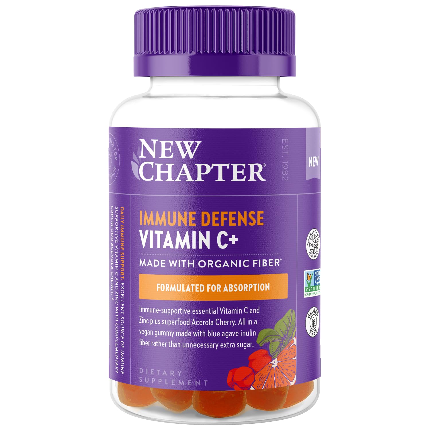 Foto 1 | Gomitas New Chapter con Vitamina C  60 Unidades - Venta Internacional