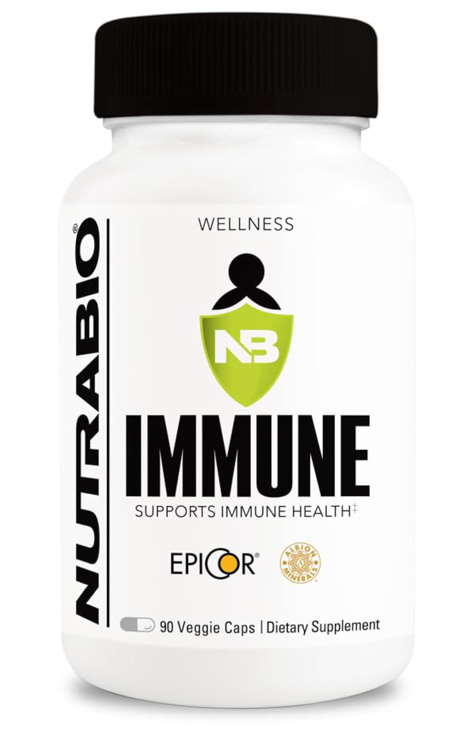 Foto 2 pulgar | Suplemento Nutrabio Immune Support 90 Cápsulas Vegetales - Venta Internacional.