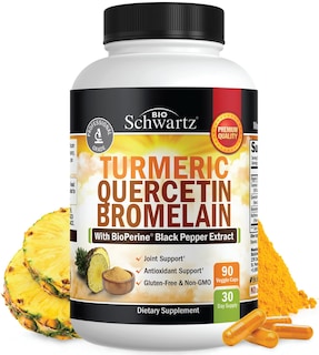 Foto 1 | Suplemento Bioschwartz de Cúrcuma Quercetina y Bromelina 90 Cápsulas - Venta Internacional