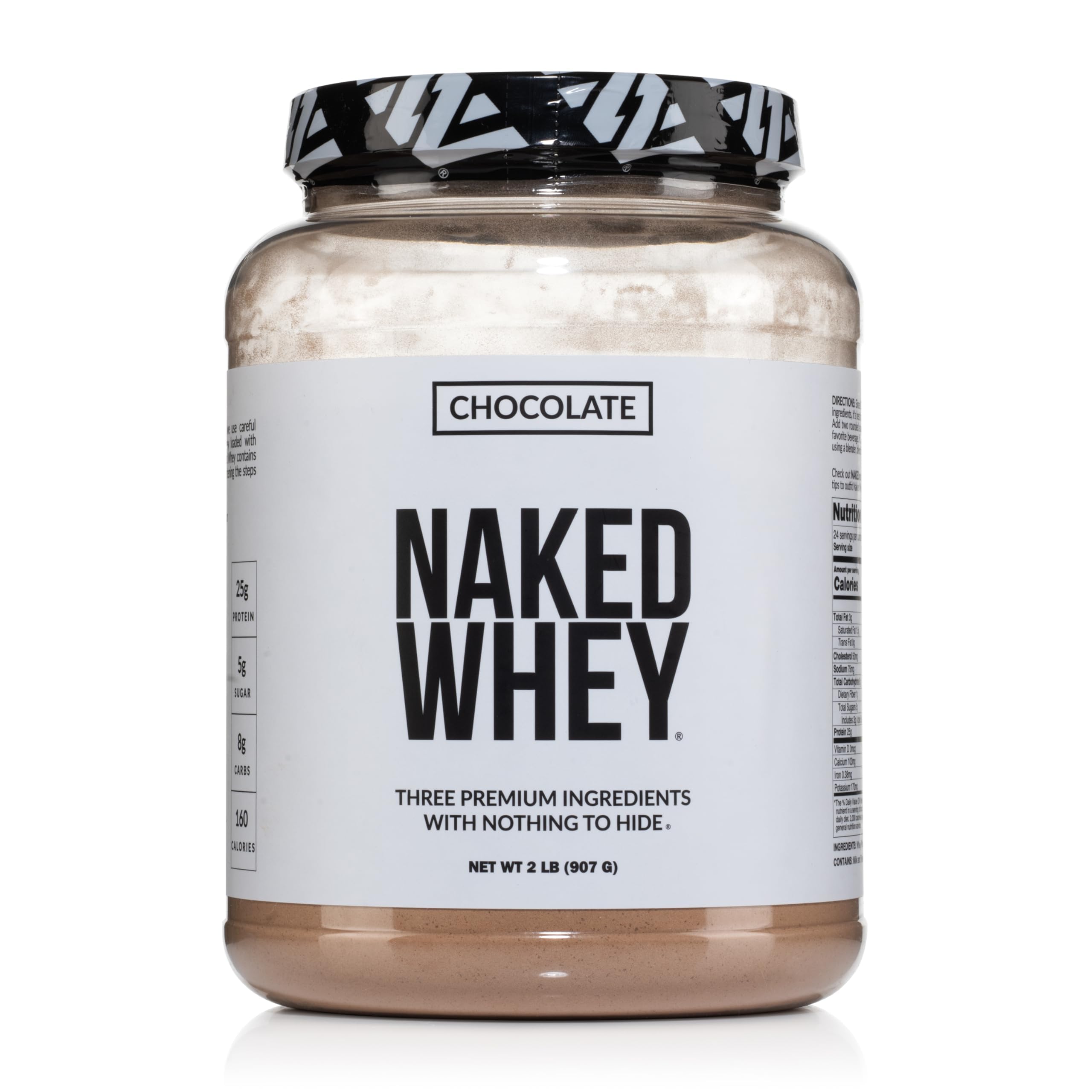 Foto 1 | Proteína en Polvo Naked Whey Chocolate 907g - Venta Internacional
