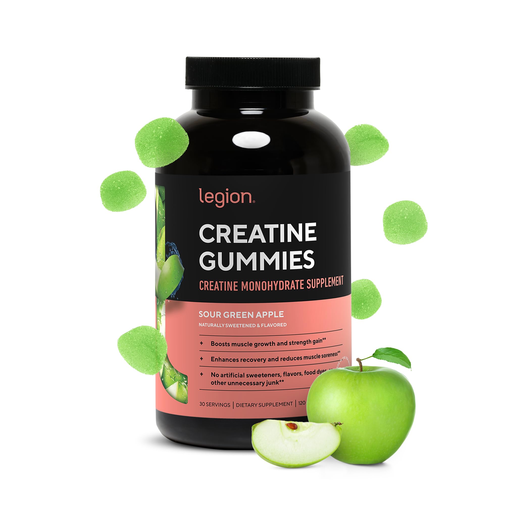 Foto 1 | Suplemento De Creatina Legion Gomitas De Monohidrato De Creatina - Venta Internacional.