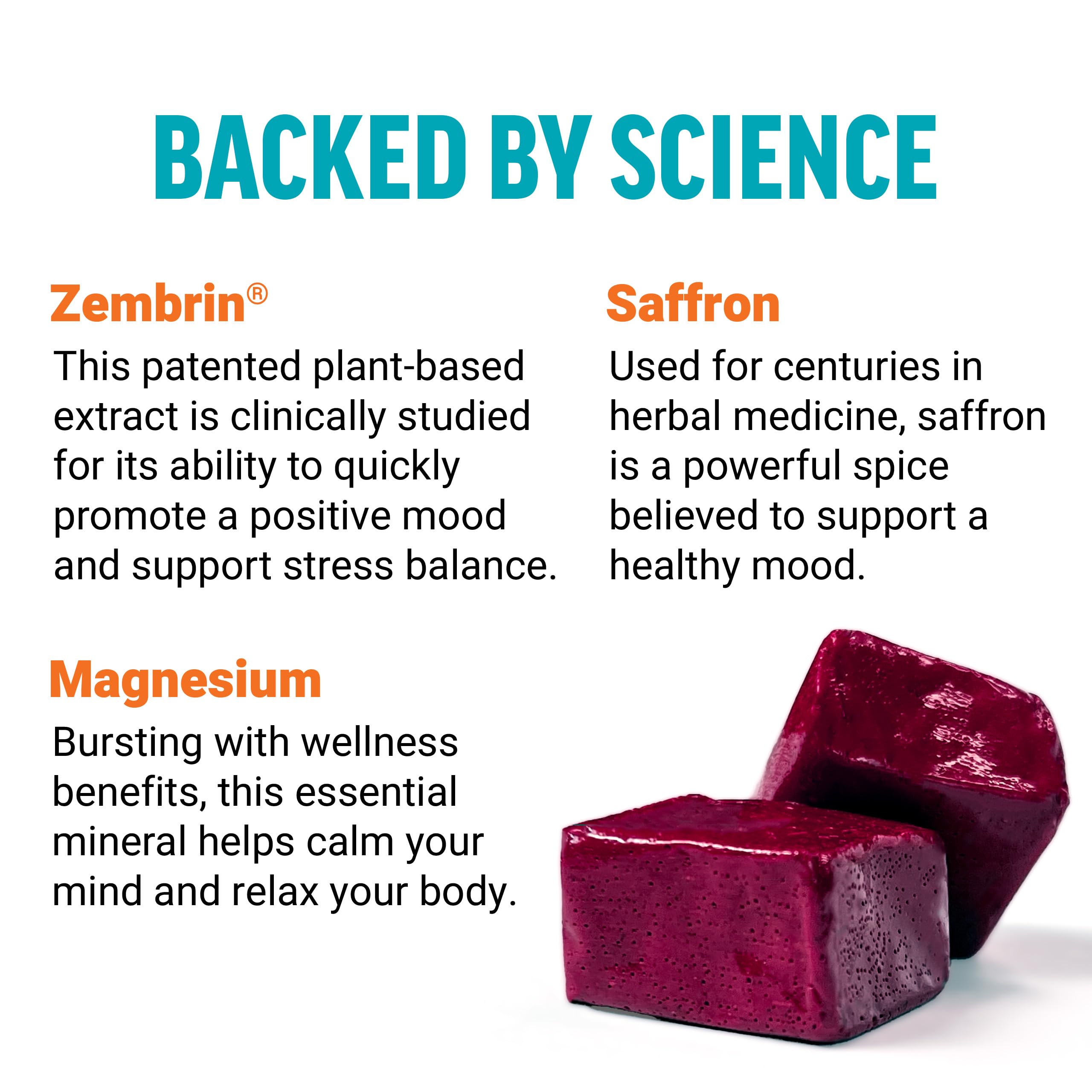 Foto 3 | Suplemento Force Factor Happy Mood 30 Comprimidos Masticables - Venta Internacional