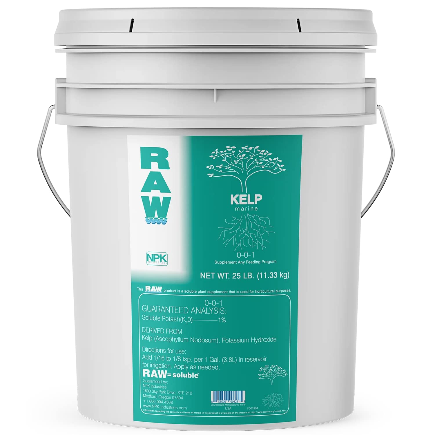 Foto 2 pulgar | Bioestimulante Raw Kelp De 11 34 Kg  Rico En Hormonas Vegetales Orgánicas - Venta Internacional.