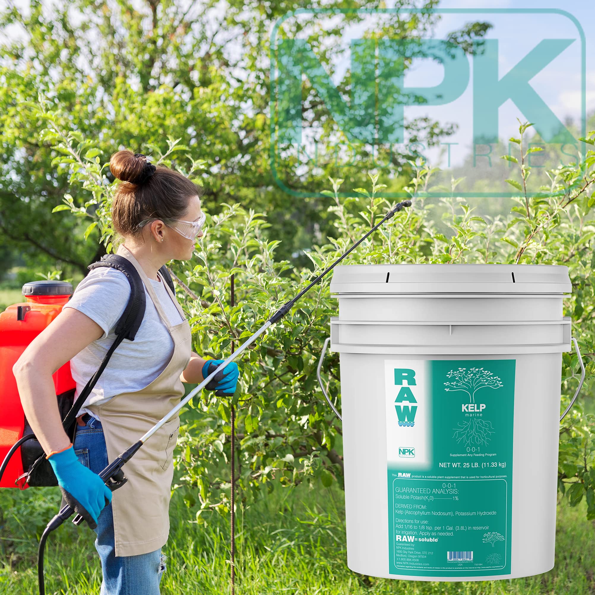 Foto 5 | Bioestimulante Raw Kelp De 11 34 Kg  Rico En Hormonas Vegetales Orgánicas - Venta Internacional.