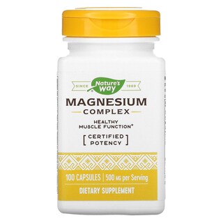 Foto 1 | Suplemento Nature's Way Magnesium Complex 100 Cápsulas - Venta Internacional.