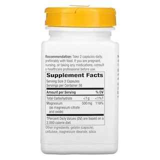 Foto 2 | Suplemento Nature's Way Magnesium Complex 100 Cápsulas - Venta Internacional.
