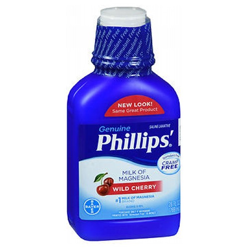 Foto 2 pulgar | Leche De Magnesia Líquida De Cereza Bayer Phillips De 26 Onz - Venta Internacional.