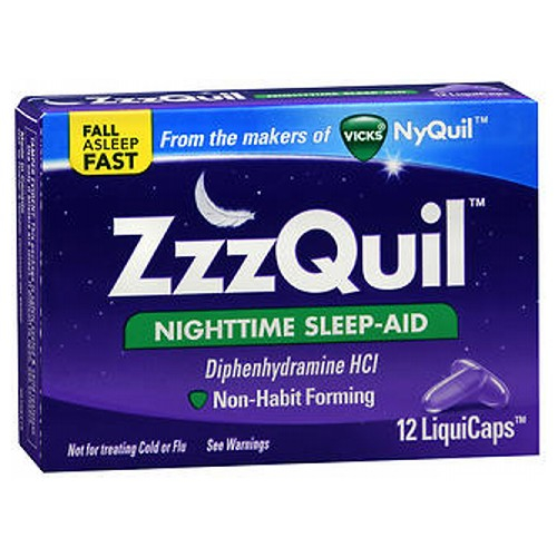 Foto 1 | Ayuda Nocturna Para Dormir Zzzquil Liquicaps De Procter & Ga - Venta Internacional.