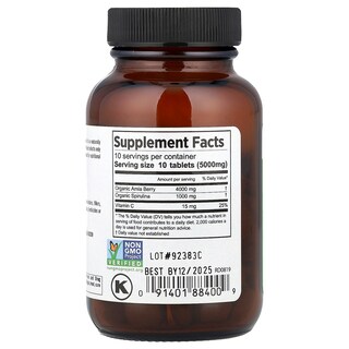 Foto 2 | Suplemento Pure Planet Organic Amla Plus 100 Tabletas - Venta Internacional.