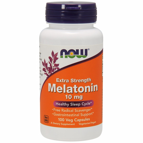 Foto 1 | Melatonina Supplement Now Foods  10 Mg  100 Cápsulas Vcaps (paquete De 4) - Venta Internacional.