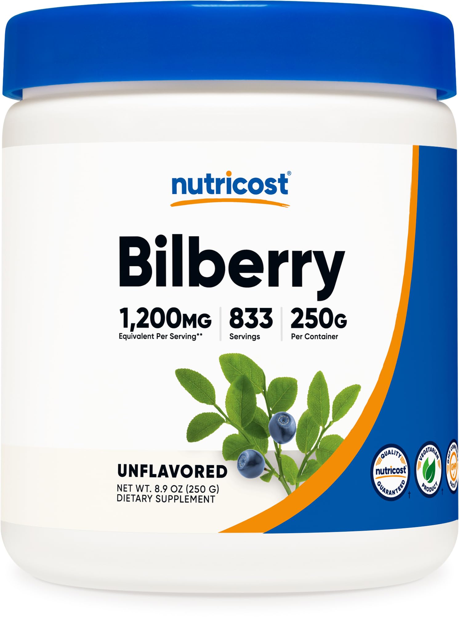 Foto 2 pulgar | Suplemento Alimenticio Nutricost Arándano 250 g - Venta Internacional