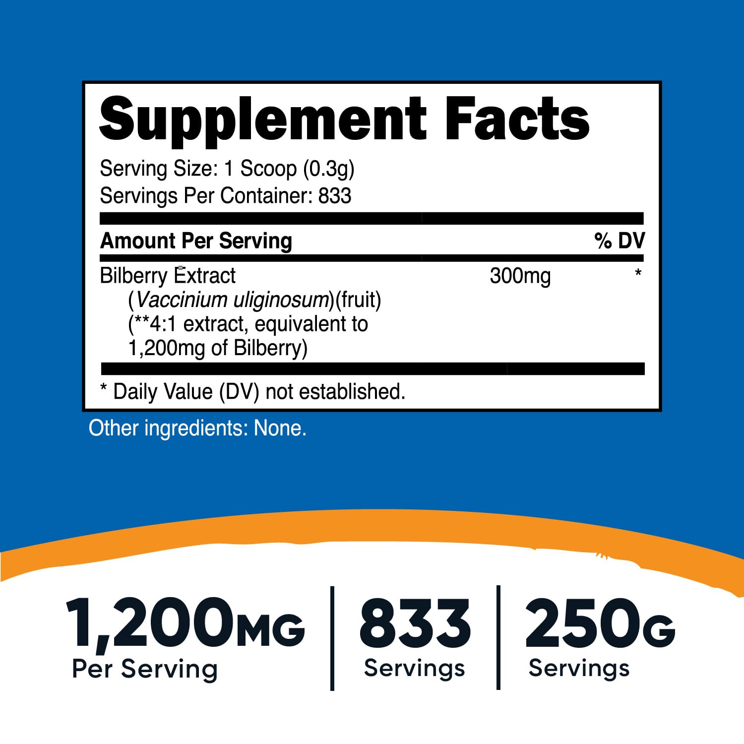 Foto 3 pulgar | Suplemento Alimenticio Nutricost Arándano 250 g - Venta Internacional