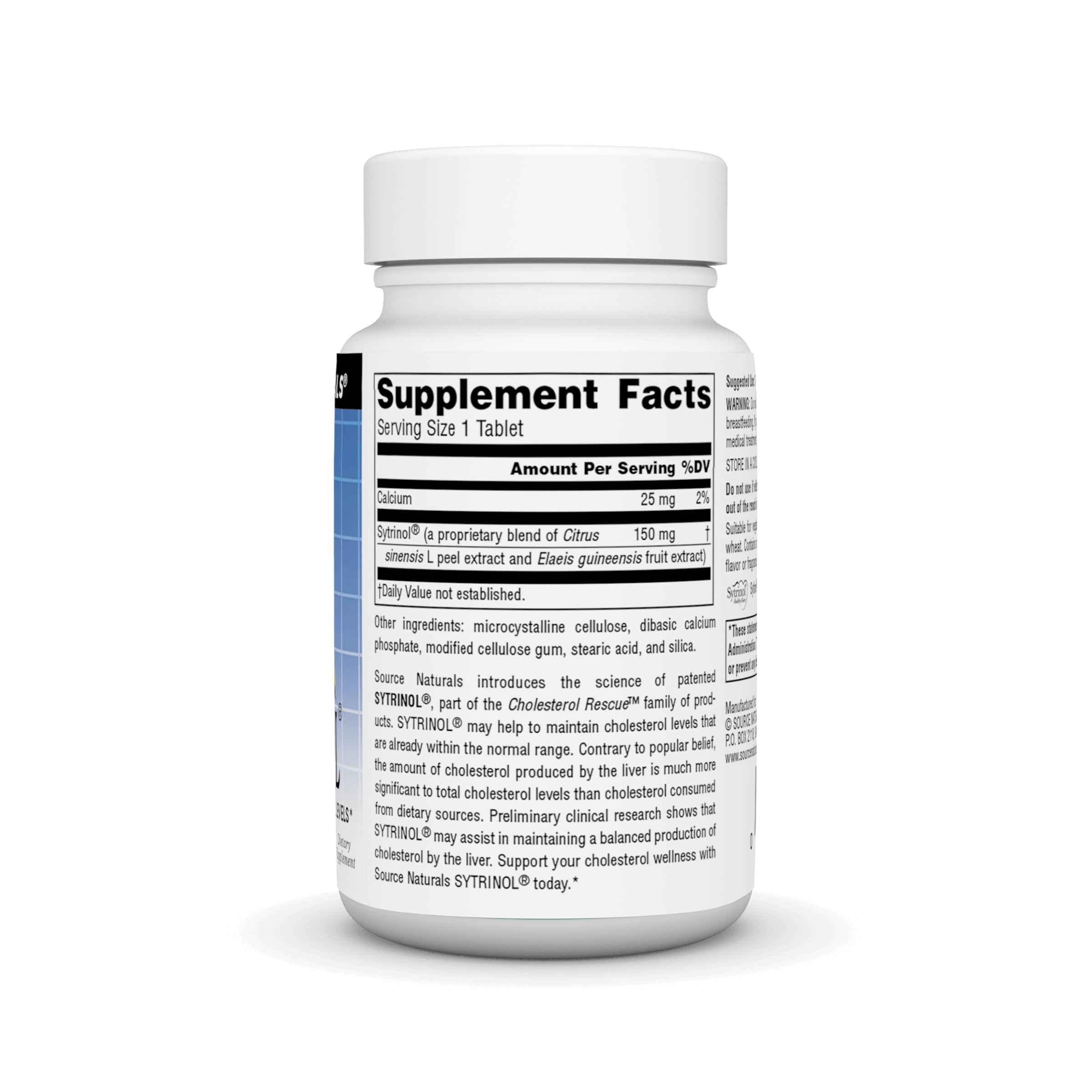 Foto 3 pulgar | Tableta Supplement Source Naturals Sytrinol De 150 Mg  60 Unidades - Venta Internacional.
