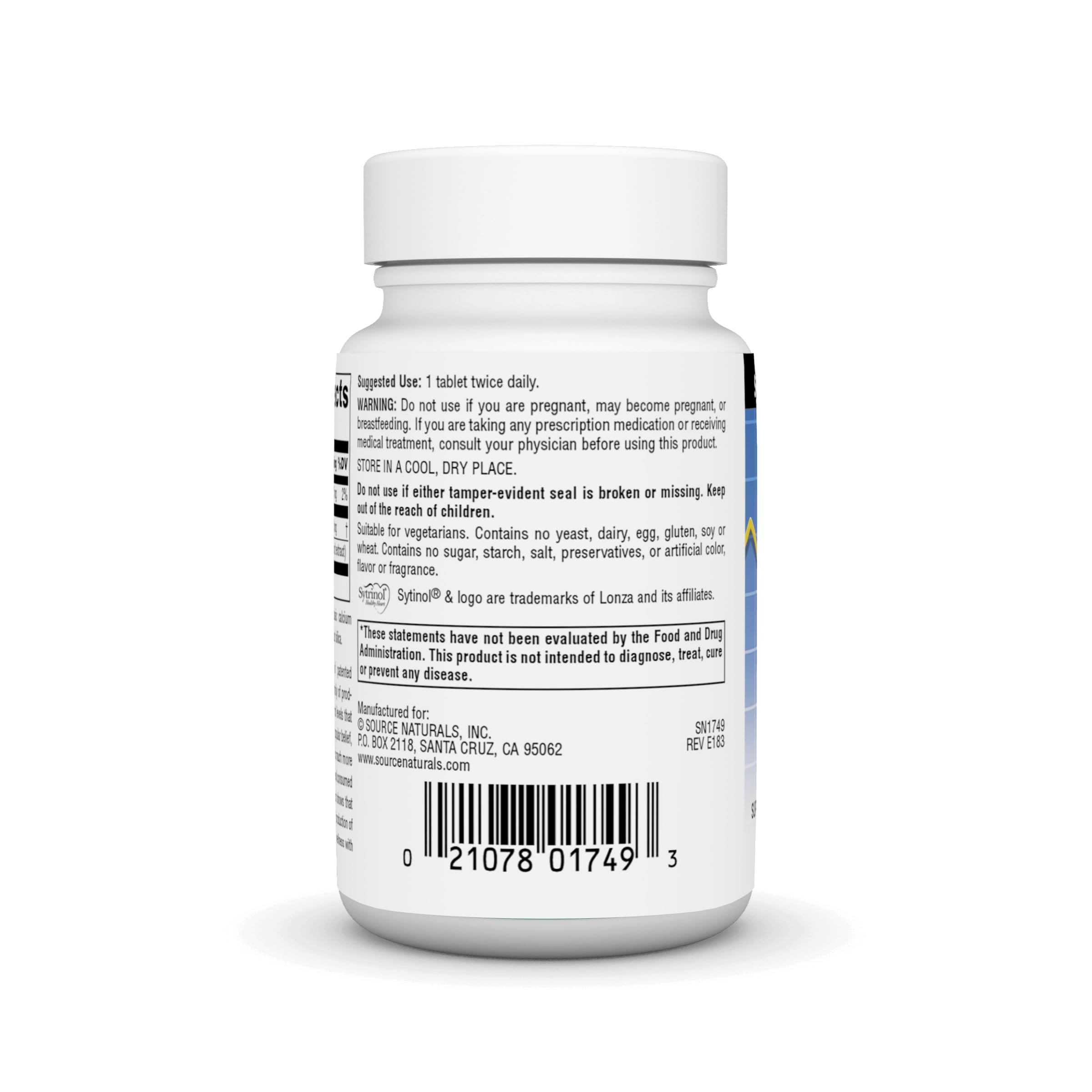 Foto 4 pulgar | Tableta Supplement Source Naturals Sytrinol De 150 Mg  60 Unidades - Venta Internacional.