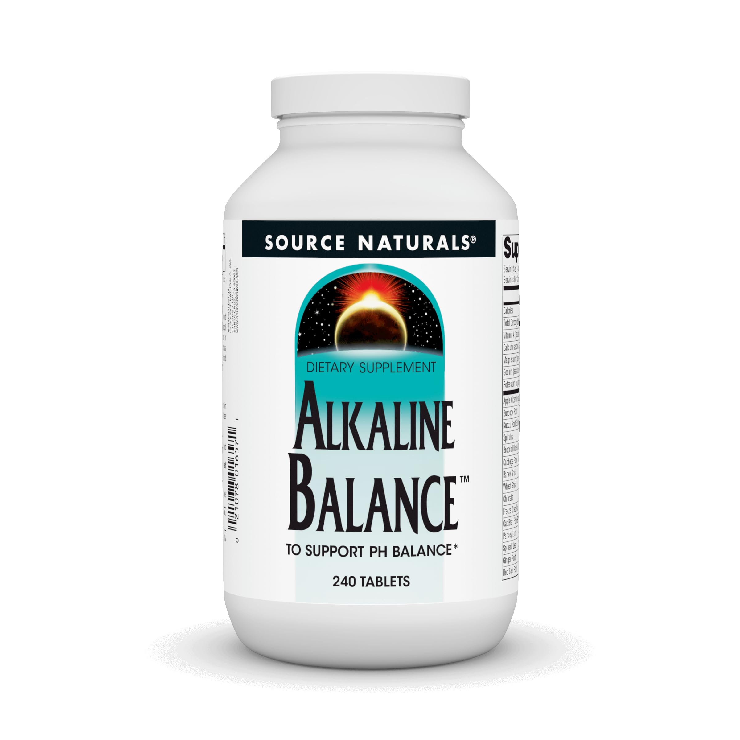 Foto 2 pulgar | Suplemento Source Naturals Alkaline Balance 240 Comprimidos - Venta Internacional.