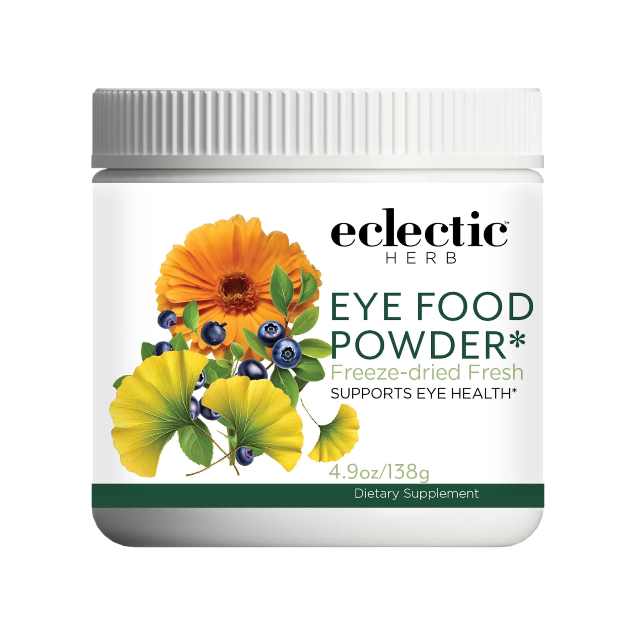 Foto 1 | Suplemento Eclectic Herb Eye Food Powder Vision Support - Venta Internacional.